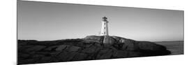 Lighthouse at the Coast, Peggy's Point Lighthouse, Peggy's Cove, Halifax Regional Municipality-null-Mounted Photographic Print