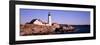 Lighthouse at the Coast, Portland Head Lighthouse, Cape Elizabeth, Maine, New England, USA-null-Framed Photographic Print