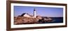 Lighthouse at the Coast, Portland Head Lighthouse, Cape Elizabeth, Maine, New England, USA-null-Framed Photographic Print