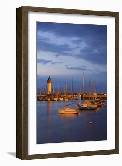 Lighthouse at the Old Fishery Port-Markus Lange-Framed Photographic Print