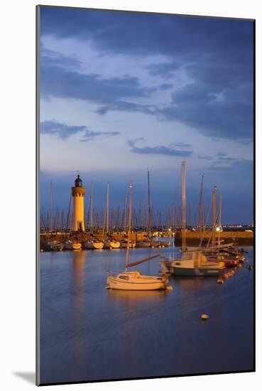 Lighthouse at the Old Fishery Port-Markus Lange-Mounted Photographic Print