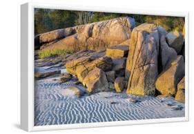 Lighthouse Beach, Annisquam, Gloucester, Massachusetts, USA.-Lisa Engelbrecht-Framed Photographic Print