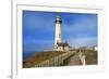 Lighthouse, Big Sur Coast, California-robert cicchetti-Framed Photographic Print