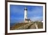 Lighthouse, Big Sur Coast, California-robert cicchetti-Framed Photographic Print