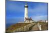 Lighthouse, Big Sur Coast, California-robert cicchetti-Mounted Photographic Print