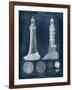 Lighthouse Blueprint-Vision Studio-Framed Art Print