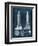 Lighthouse Blueprint-Vision Studio-Framed Art Print