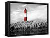 Lighthouse Border-Anna Coppel-Framed Stretched Canvas