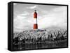 Lighthouse Border-Anna Coppel-Framed Stretched Canvas