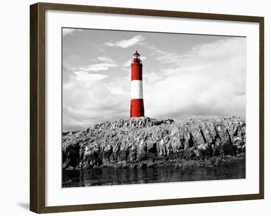 Lighthouse Border-Anna Coppel-Framed Photographic Print