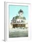 Lighthouse, Bridgeport, Connecticut-null-Framed Art Print