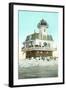 Lighthouse, Bridgeport, Connecticut-null-Framed Art Print