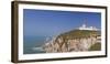 Lighthouse, Cabo da Roca, the westernmost point of Europe, Atlantic Ocean, Estremadura, Portugal, E-Markus Lange-Framed Photographic Print