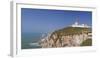 Lighthouse, Cabo da Roca, the westernmost point of Europe, Atlantic Ocean, Estremadura, Portugal, E-Markus Lange-Framed Photographic Print
