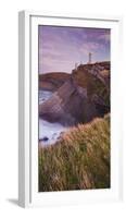 Lighthouse Cabo Mayor Near Santander, Cantabria, Spain-Rainer Mirau-Framed Photographic Print