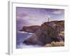 Lighthouse Cabo Mayor Near Santander, Kantabrien, Spain-Rainer Mirau-Framed Photographic Print