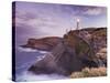 Lighthouse Cabo Mayor Near Santander, Kantabrien, Spain-Rainer Mirau-Stretched Canvas