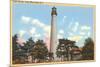 Lighthouse, Cape May, New Jersey-null-Mounted Premium Giclee Print