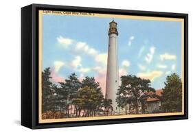 Lighthouse, Cape May, New Jersey-null-Framed Stretched Canvas