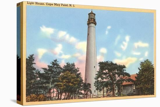 Lighthouse, Cape May, New Jersey-null-Stretched Canvas