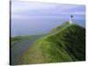 Lighthouse, Cape Reinga, Northland, North Island, New Zealand, Pacific-Jeremy Bright-Stretched Canvas