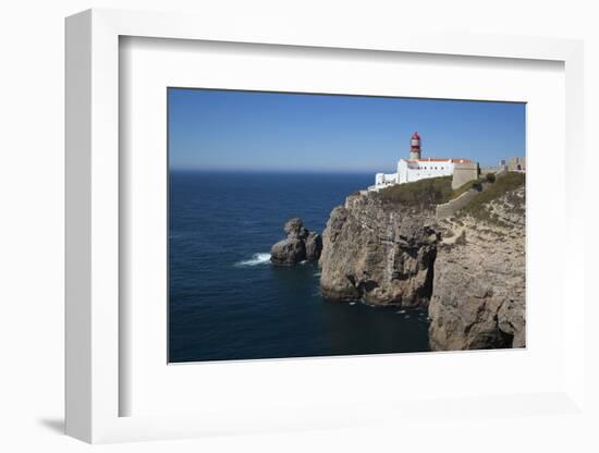 Lighthouse, Cape San Vicente, Sagres, Algarve, Portugal, Europe-Richard Maschmeyer-Framed Photographic Print