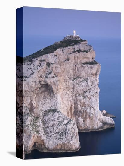 Lighthouse, Capo Caccia, Sardinia, Italy-Doug Pearson-Stretched Canvas