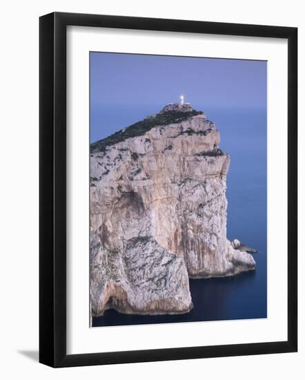 Lighthouse, Capo Caccia, Sardinia, Italy-Doug Pearson-Framed Photographic Print