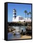 Lighthouse, Cascais, Portugal, Europe-Jeremy Lightfoot-Framed Stretched Canvas