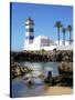 Lighthouse, Cascais, Portugal, Europe-Jeremy Lightfoot-Stretched Canvas