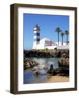 Lighthouse, Cascais, Portugal, Europe-Jeremy Lightfoot-Framed Photographic Print