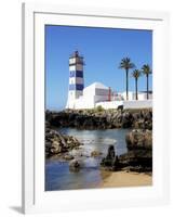 Lighthouse, Cascais, Portugal, Europe-Jeremy Lightfoot-Framed Photographic Print