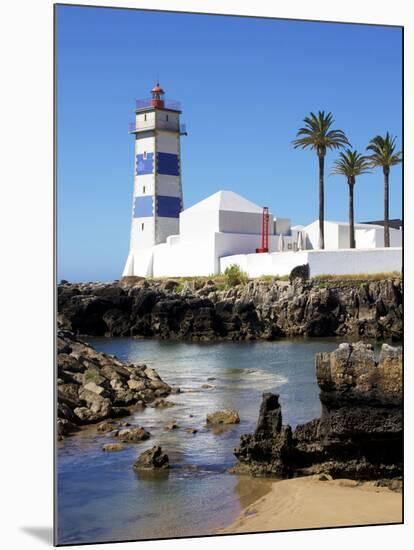 Lighthouse, Cascais, Portugal, Europe-Jeremy Lightfoot-Mounted Photographic Print