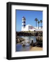 Lighthouse, Cascais, Portugal, Europe-Jeremy Lightfoot-Framed Photographic Print