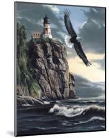 Lighthouse Cliff-Kevin Daniel-Mounted Art Print