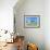 Lighthouse Cottage-Geraldine Aikman-Framed Giclee Print displayed on a wall