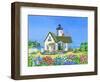 Lighthouse Cottage-Geraldine Aikman-Framed Giclee Print