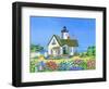 Lighthouse Cottage-Geraldine Aikman-Framed Giclee Print