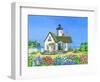 Lighthouse Cottage-Geraldine Aikman-Framed Giclee Print