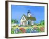 Lighthouse Cottage-Geraldine Aikman-Framed Giclee Print