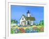 Lighthouse Cottage-Geraldine Aikman-Framed Giclee Print