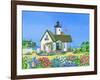 Lighthouse Cottage-Geraldine Aikman-Framed Giclee Print