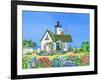 Lighthouse Cottage-Geraldine Aikman-Framed Giclee Print