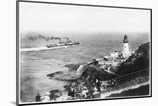 Lighthouse Douglas Isle of Man-null-Mounted Photographic Print