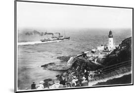 Lighthouse Douglas Isle of Man-null-Mounted Photographic Print