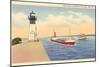 Lighthouse, Erie, Pennsylvania-null-Mounted Art Print