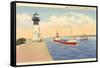 Lighthouse, Erie, Pennsylvania-null-Framed Stretched Canvas