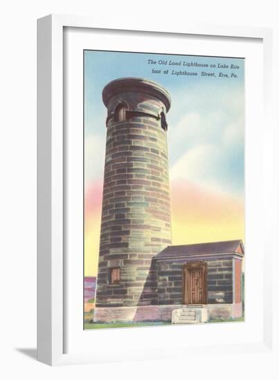 Lighthouse, Erie, Pennsylvania-null-Framed Art Print