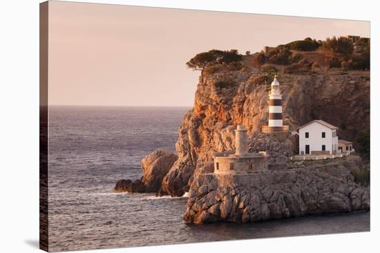 Lighthouse Far De Sa Creu at Sunset-Markus Lange-Stretched Canvas