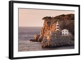 Lighthouse Far De Sa Creu at Sunset-Markus Lange-Framed Photographic Print